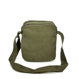 VK5492 Green - Sports Cross Body Bag With Multiple Zipper