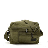 VK5493 Brown - Sports Cross Body Bag With Multiple Zipper