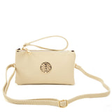 VK5530 Apricot - Cute Crossbody Bag With Metal detail