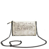 VK5531 GOLD - Bright Leather Bag With Chain Handel