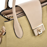VK5536 APRICOT - Simple Solid Color Handbag