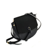 VK5567 BLACK - Simple Solid Color Leather Handbag For Women (was £6)