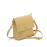 VK5569 APRICOT - Simple Handbag With Flap For Women (was £6.5)