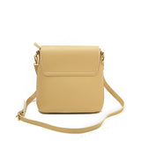 VK5569 APRICOT - Simple Handbag With Flap For Women (was £6.5)