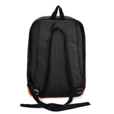 VK5572 BLACK - Two-color Spliced Shoulder Backpack