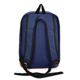 VK5572 BLUE - Two-color Spliced Shoulder Backpack