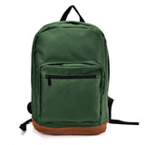 VK5572 GREEN - Two-color Spliced Shoulder Backpack