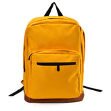 VK5572 YELLOW - Two-color Spliced Shoulder Backpack