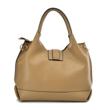 VK5602 KHAKI - Pure Color Set Bag With Buckle Design And Metal Ring Decoration