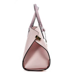 VK5608 PINK - Simple Solid Color Tote Bag With Sequins Design