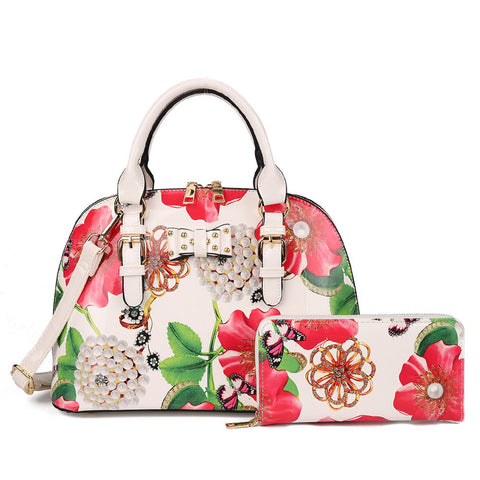 VK5617-WHITE - New fashion lady handbag kit