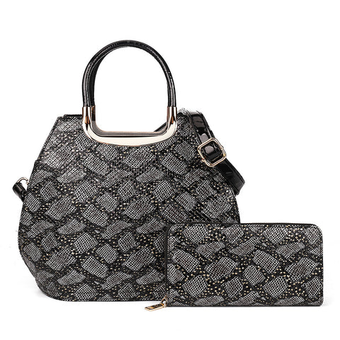 VK5621-BLACK - New fashion lady handbag kit