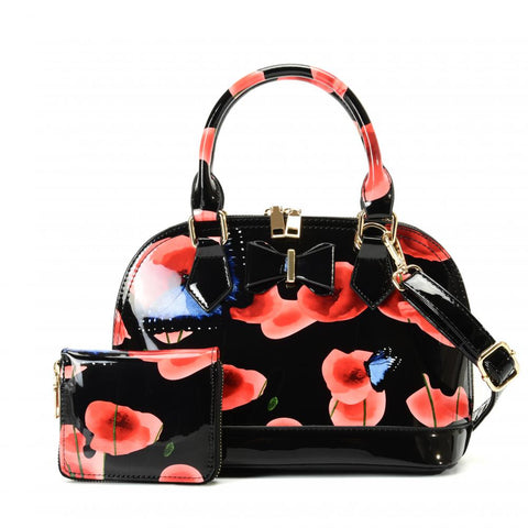 VK5627-BLACK Newest fashion bags ladies elegance bags set
