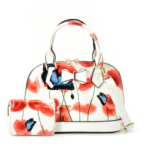 VK5627-WHITE Newest fashion bags ladies elegance bags set