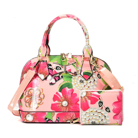 VK5628-PINK 2020 ladies designer hand bag shoulder tote zipper purse