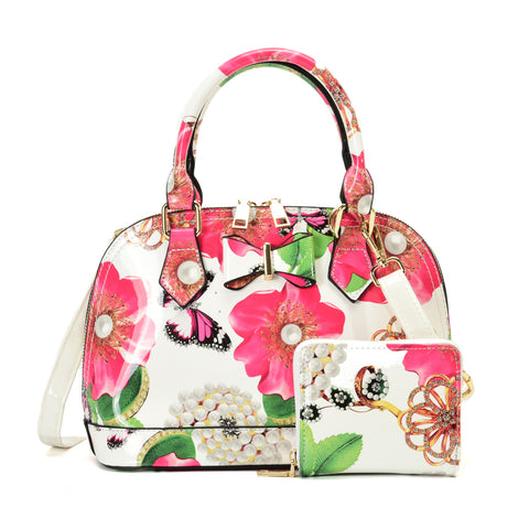 VK5628-WHITE 2020 ladies designer hand bag shoulder tote zipper purse