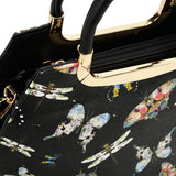 VK8888-1 C - Shell Bag With Butterfly Pattern