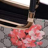 VK8888-3 - Fashion Floral Tote Bag With Metal Detail