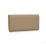 VKP1368-1 Beige -  Fashion Solid Hollow Out Sequined Wallet