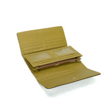 VKP1420 Green  -  Fashion Wave Point Rivet Wallet