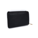VKP1434 Black - Women Fashion Metal Button Wallet
