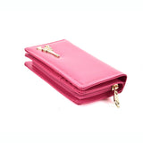VKP1444 Fushia - Tower Decoration Women Solid Small Wallet