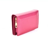 VKP1444 Fushia - Tower Decoration Women Solid Small Wallet