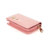 VKP1444 Pink - Tower Decoration Women Solid Small Wallet