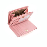 VKP1444 Pink - Tower Decoration Women Solid Small Wallet