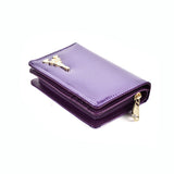 VKP1444 Purple - Tower Decoration Women Solid Small Wallet