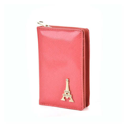 VKP1444 Watermelon red - Tower Decoration Women Solid Small Wallet