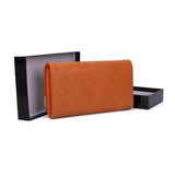 VKP1457 Orange - Fashion Women Star Pattern Metal Trim Wallet