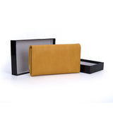 VKP1457 Yellow - Fashion Women Star Pattern Metal Trim Wallet