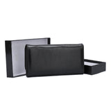 VKP1462 Black - Solid Women Bead Decoration Wallet