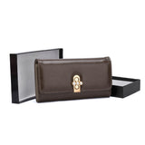 VKP1462 Camel - Solid Women Bead Decoration Wallet