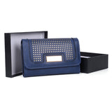 VKP1469 Blue - Fashion Laser Cut Purse