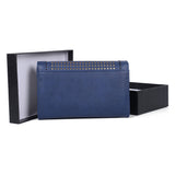 VKP1469 Blue - Fashion Laser Cut Purse