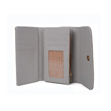 VKP1469 Grey - Fashion Laser Cut Purse