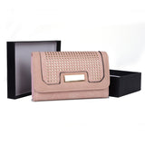 VKP1469 Pink - Fashion Laser Cut Purse