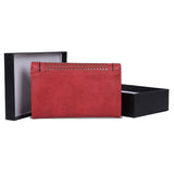 VKP1469 Red - Fashion Laser Cut Purse