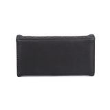 VKP1534 Black - Women Simple Long Purse Bag Quilted