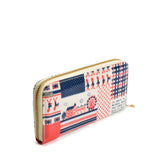 VKP1625 K - Long Wallet With Printed Decoration