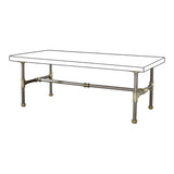 Corvallis Industrial Coffee Table Pipe Legs