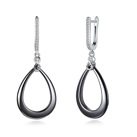 SH-CE038 Fashion Silver Dangle Earrings