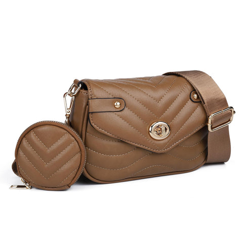 CT35480-Khaki  Women's fashion Satchel