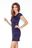 Morimia Dress with buttons - JEANS MM 010-2