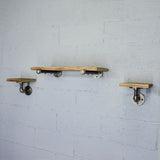 Cape Coral Farmhouse Industrial 30" & 8" Wide 3-Piece Multi-Purpose Wall Shelf