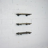 Colorado Springs 3-Piece 30-Inch Industrial Farmhouse Wall Shelf Bundle