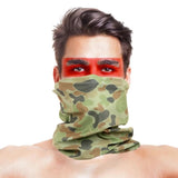 High-Jump Camouflage Hiking Scarves Bandana Men Women Face Mask Tactical Outdoor Magic Headwear Camping Hiking Neck Warmer Scarf