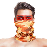 High-Jump Camouflage Hiking Scarves Bandana Men Women Face Mask Tactical Outdoor Magic Headwear Camping Hiking Neck Warmer Scarf